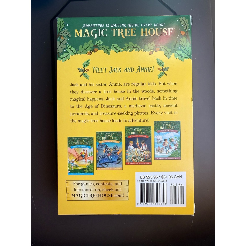 Magic Tree House Boxed Set: Paperback Books 1 - 4 & Poster - Picture 3 of 4